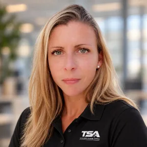 Pauline Andron, adjointe de direction de TSA Tuyauterie Soudure Andron